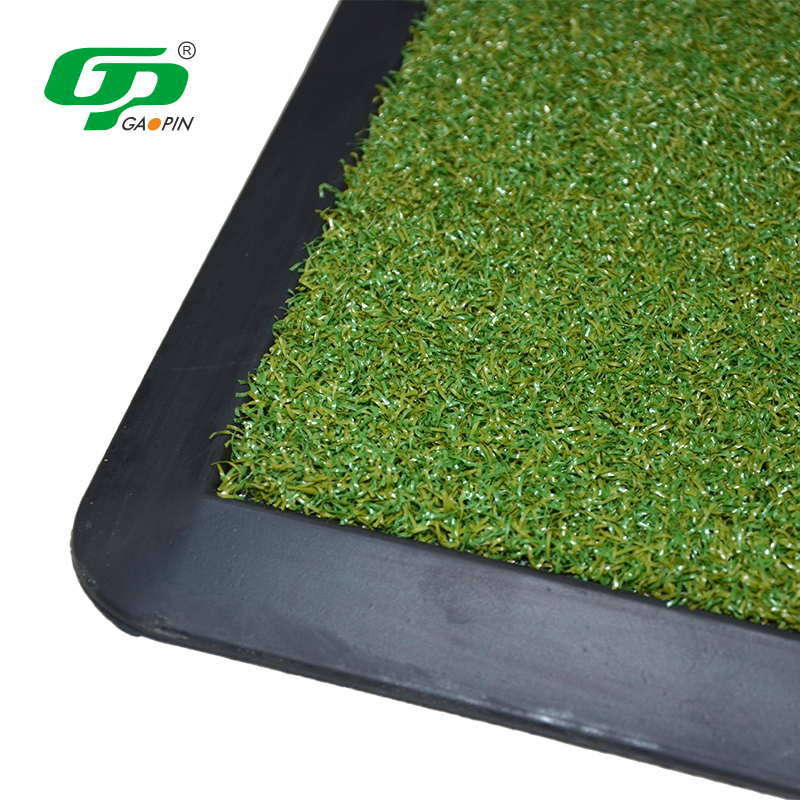 Rubber Base Golf Swing Mat With Handle 2 Jpg