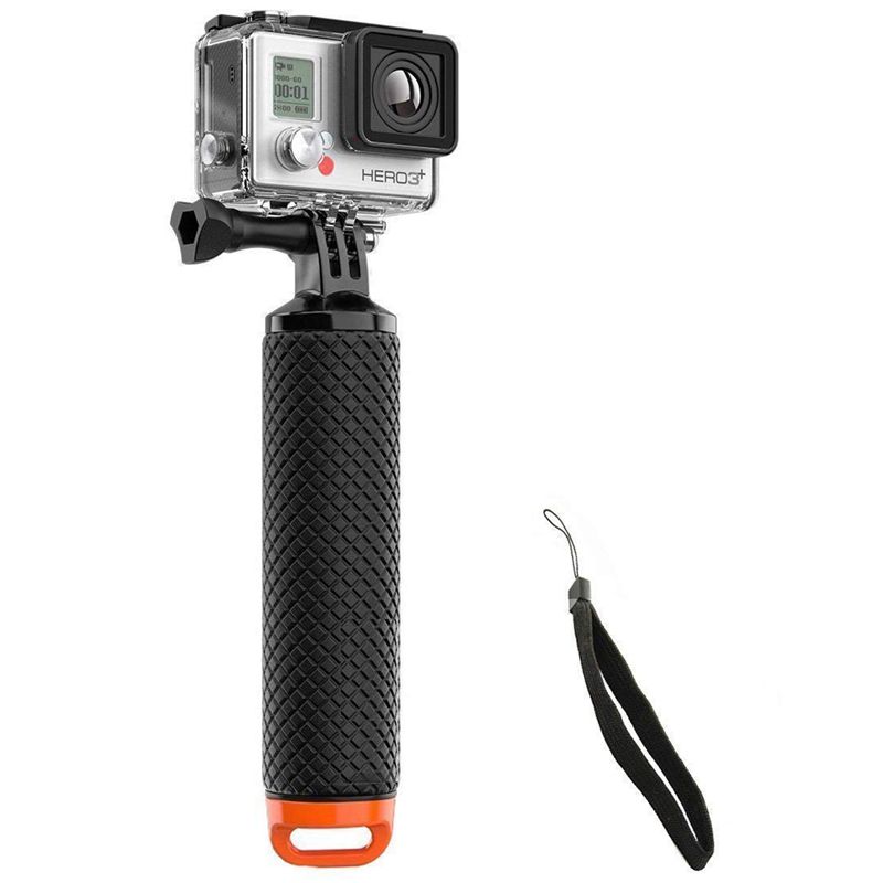 Waterproof Handheld Underwater Sport Selfie Stick Monopod Pole Floating Hand Grip Diving Handle Tripod Mount for GoPro HD Hero S