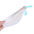 Eco-friendly Wet Wipes Bag Easy-carry Snap-strap Wipes Container Clamshell Cosmetic Pouch Clutch and Clean Wipes Carrying Case