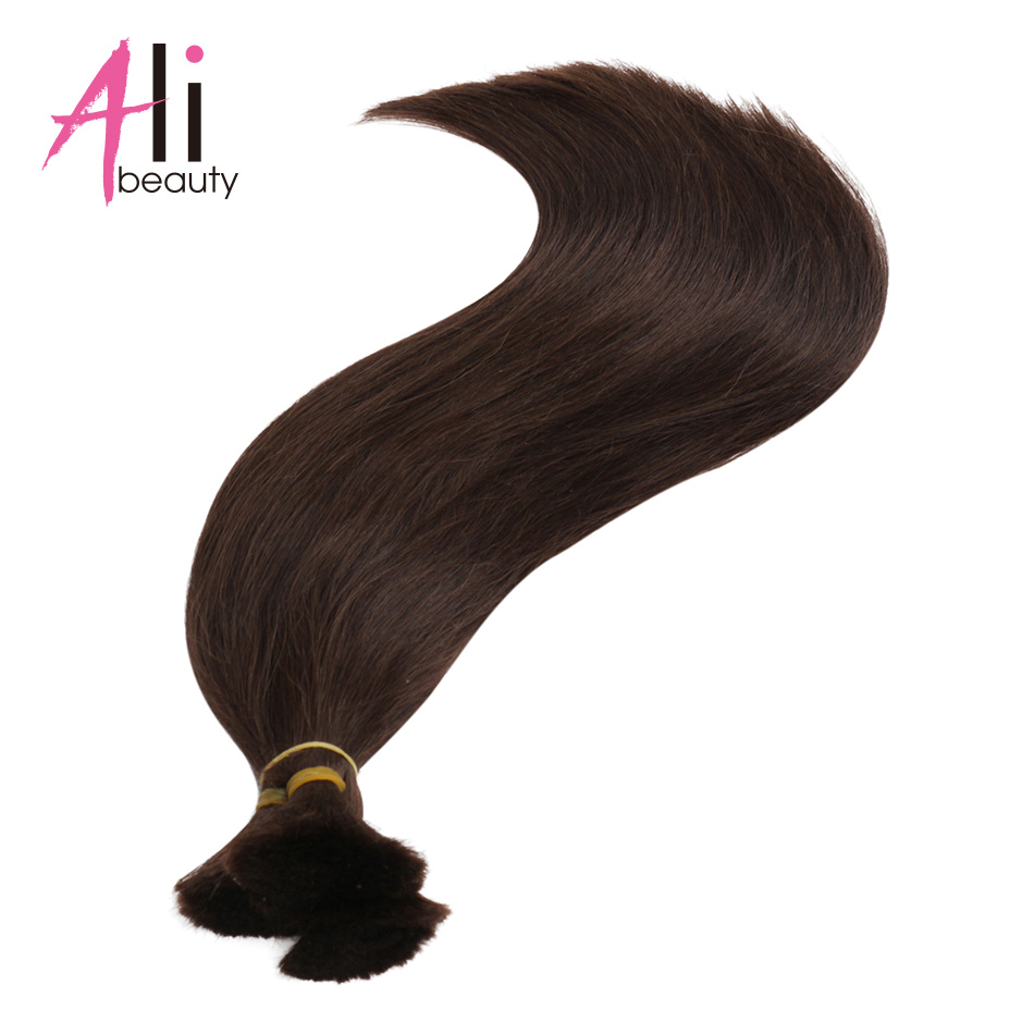 Russia Remy silky Straight Bulk Human Hair For Braiding Bundles 100g No Wefts 18" to 26inch Bulk Hair