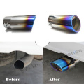 Car Exhaust Tip Systems Pipe Exhaust Flap Cutout Valve Muffler Tips Nozzle Whistle Car Accessories DIY Tuning Car Universal Auto