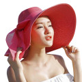 2020 Caps Women Big Brim Straw Hat Sun Floppy Wide Brim Hats шляпа New Bowknot Folding Beach Cap модные женские зимние шап