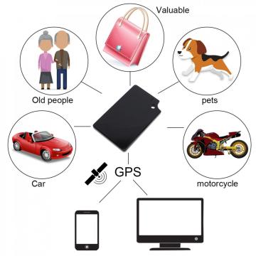 Personal GT012 Ultra-thin Mini Car GPS Tracker Locator Real Time for Auto Elderly Children Pet With Anti-lost Vibration Alarm