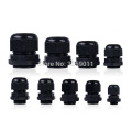 40PCS Cable Gland Nylon Plastic Waterproof Adjustable Cable Connectors Cable Gland Joints With Gaskets PG7 PG9 PG11 PG16 PG13.5