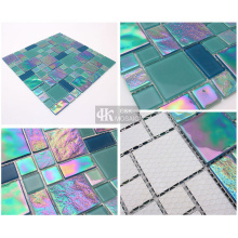 For hotel swimming pool crystal glass mosaic tile