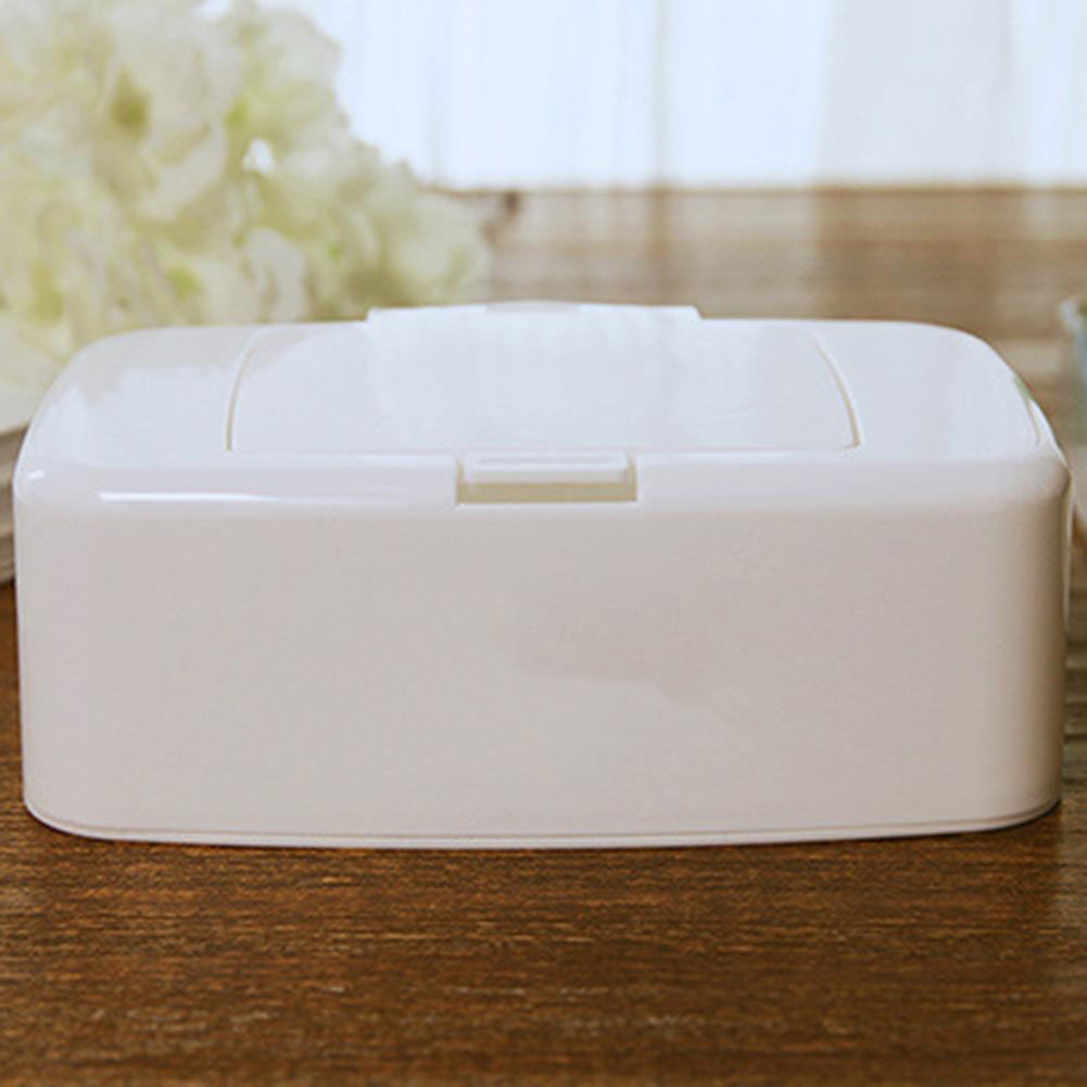 Improved Wet Tissue Box Wipes Dispenser Wipes Napkin Storage Box Holder Paper Container For Car Home Office Anti-Dust Holders