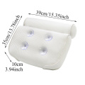 Thickened Bath Pillow Soft SPA Headrest Bathtub Pillow With Backrest Suction Cup Neck Cushion Bathroom Accessories