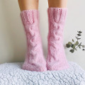 Women Warm Winter Slipper Socks Knit Socks Gift Winter Baby Sock Non Slip Home Thermal Short Sock Christmas Holders Women