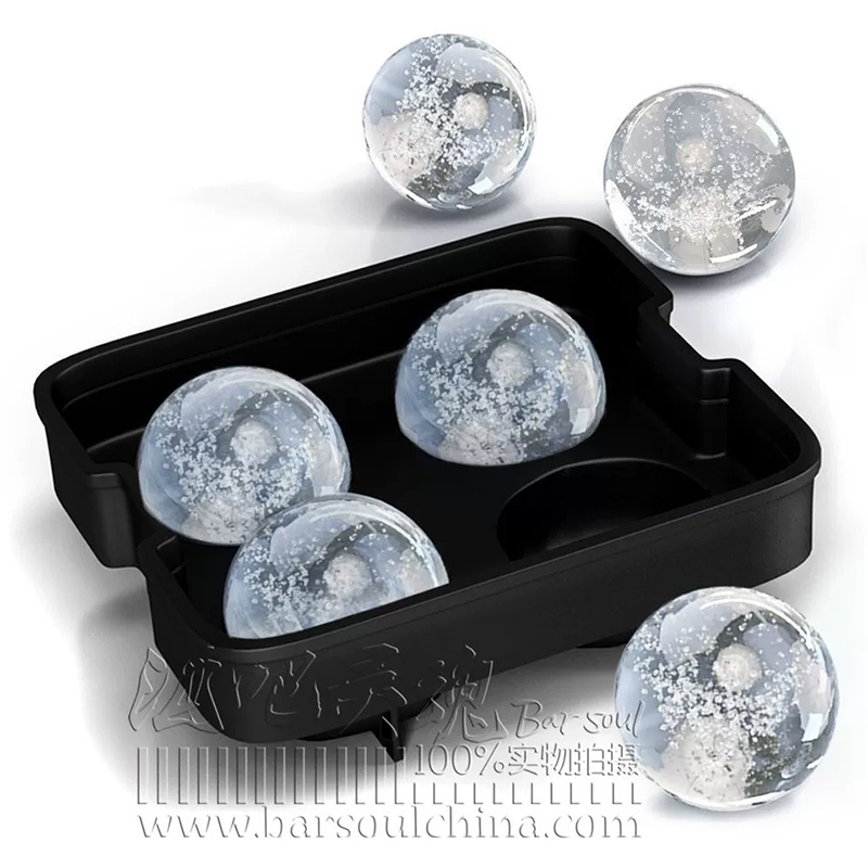 Bar Soul Creative Silica Gel Mold Ice Mold Whiskey Ice Hockey Bold Bright Ice Bartender Tools Food Grade Recyclable Durable