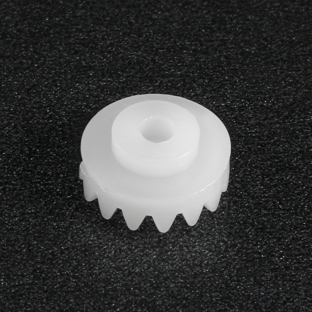 Uxcell 20Pcs Plastic Bevel Gear OD8.5mm with 15 Teeth 2mm Shaft for DIY Toy Car Robot Model Making Motor Accessories C152A