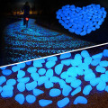 Luminous Cobblestones Aquarium Decoration Fluorescent Aquarium Stone Decoration Glow In The Aquarium Decor Home Ornament Supply