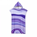 Quick Dry Beach Towel Microfiber Marble Print Changing Robe Poncho Surf Towel for Swimming Outdooor Bathrobe Wetsuit