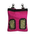 Hay Bag Hanging Feeder Holder Feeding Dispenser Container for Small Animals Pet M68E