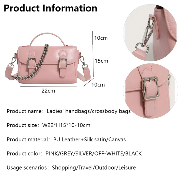 Lady's commuter travel handbag