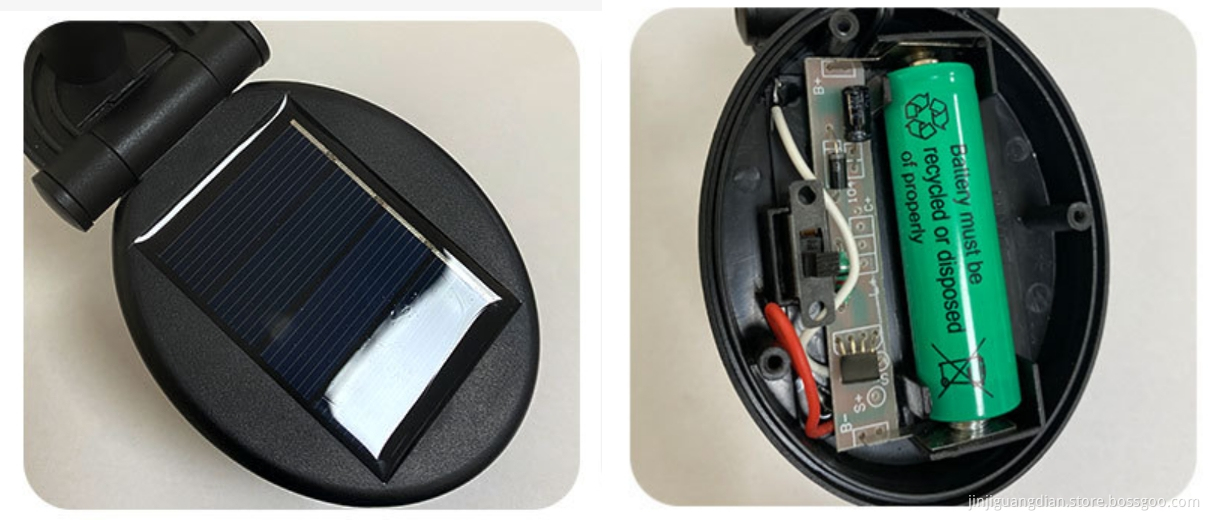Solar Iron Christmas Courtyard Light