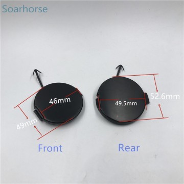 Soarhorse for Mitsubishi Lancer EX Car Front rear bumper towing hook cover trailer cap