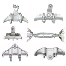 Suspension Clamps for Twin Jumper Conductor Electric Power Fittings High Voltage Cable Suspension Clamps