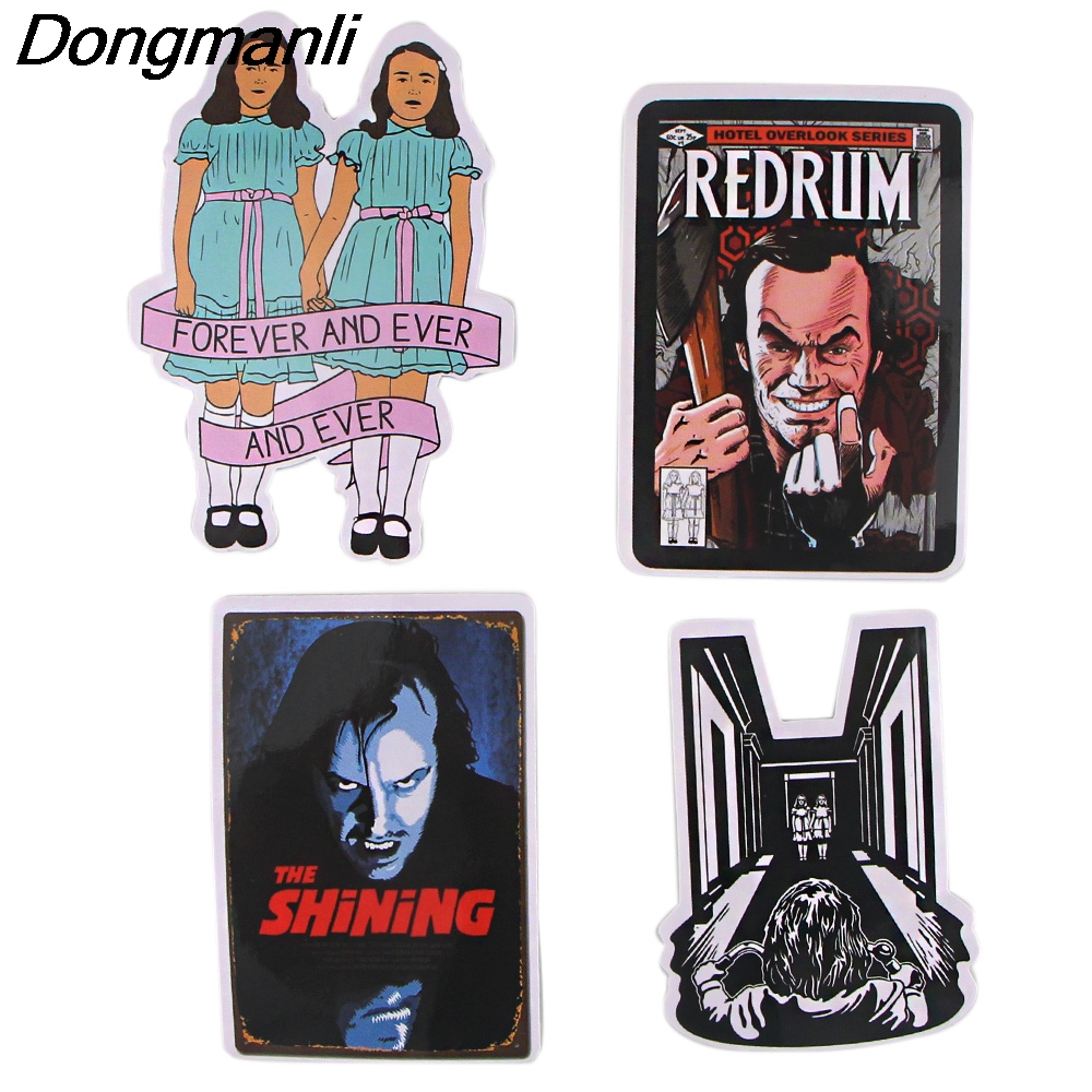 BG159 Dongmanli 32pcs/set Classic horror movie characters sticker for motorcycle Laptop car Fridge suitcase Halloween sticker