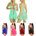 Sexy Lingerie Women Erotic Dress Lady Sexy Mini Dress Clubwear Underwear Lace Plus Size Nighty Sex Underclothes Babydoll Clothes