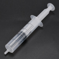 20ml Plastic Syringe Transparent Syringe Plastic Dosing Syringe 1ml Graduated With 18cm Flexible Silicone Tube
