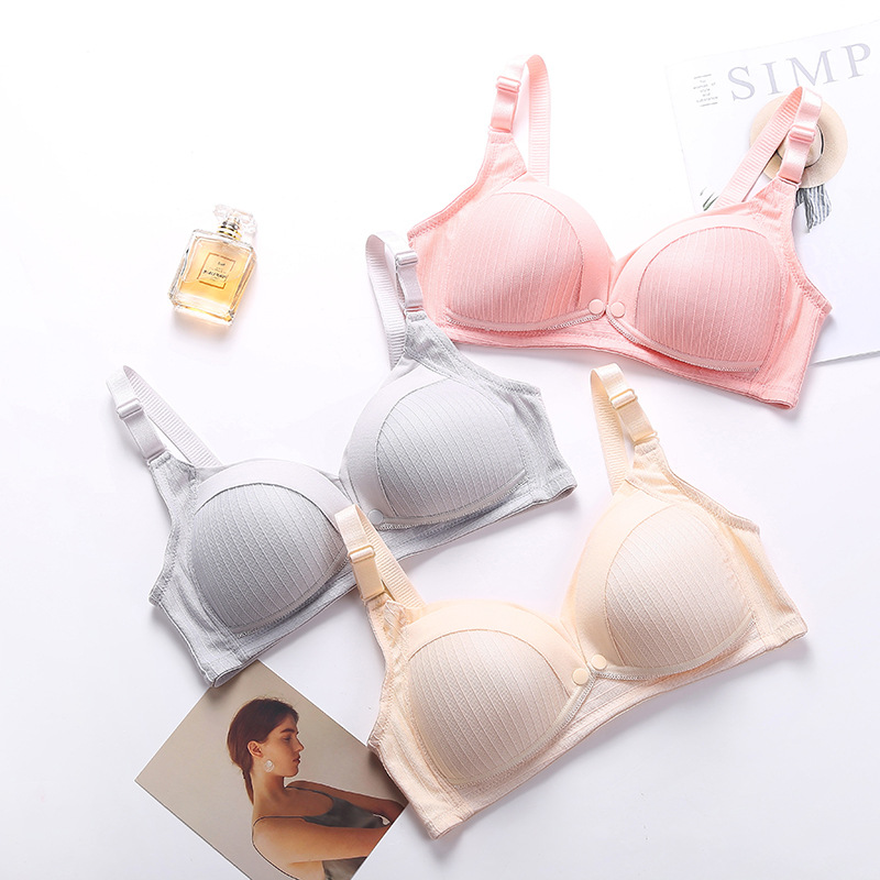 Wireless Thin Cotton Maternity Nursing Bras Breastfeeding Underwear Clothes for Pregnant Women Pregnancy Feeding Lingerie