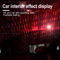 New Sky LED Car Roof Star Night Light Projector Atmosphere Galaxy Lamp USB Decorative Lamp Adjustable Multiple Lighting Effect
