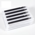 50PCS Black Tattoo Long Tips 3RT Disposable Plastic Long Tattoo Tips Nozzle Tube For Tattoo Supplies Free Shipping