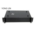 1pcs HTPC CHASSIS 2U chassis 19 inch case data switch box Chassis power communication server chassis