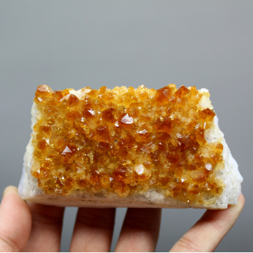 100% Natural Citrine Cluster mineral specimen Quartz Stones and crystals Healing crystal