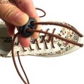 Fashion Tie Free Shoelaces Elastic Shoe Laces Strings with Lock Quick Relase No Tie Needed