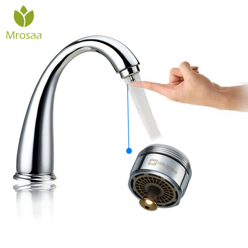 Kitchen Faucet Accessories One Touch Tap Aerators Water Saving Control Valve Faucet Aerator Male Thread 24mm Bubbler Tap Nozzle