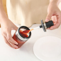 Spice Jar Kitchen Glass Seasoning Glass Bottle Oil Honey Salt Storage Box Spoon Kitchen Supplies Tools Salt Sugar Pepper Powder
