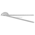 Stainless Steel Angle Ruler 180 degree Protractor Finder Arm Measuring Tool New Whosale&DropShip