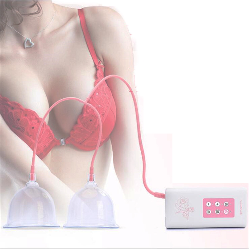 Portable Breasts Lifting Vacuum Cup Breat Enlargement Cupping Breast Massager Enhancing Cupping Machine Breast Nipple Sucker