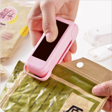 New Portable Mini Sealer Home Heat Bag Plastic Food Snacks Bag Sealing Machine Food Packaging Kitchen Storage Bag Clips