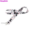 Ransitute R500 Cute Cat Lanyard Neck Strap For Keys ID Card Mobile Phone Straps Badge Holder DIY Hang Rope Neckband Accessories