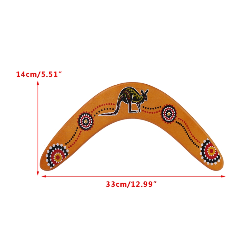 New Kangaroo Throwback V Shaped Boomerang Flying Disc Throw Catch Outdoor Game Hot Selling