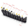 1Set(10Pcs) Universal DC Power Jack Plug for Notebook Laptop Charger Supply Adapter Connector