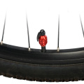 4Pcs Aluminum Bicycle Grenade Valve Cap MTB Bike Wheel Tire Covered Protector Tyre Dustproof Bicycle Valve Cap Dust Cover