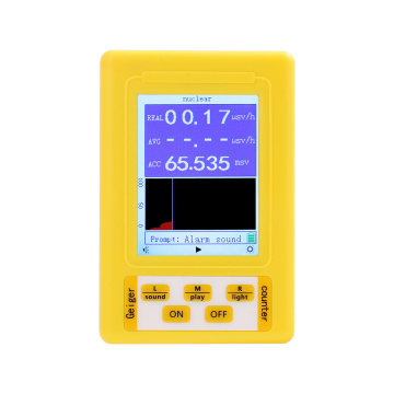 BR-9C 2-in-1 Handheld Digital Display Electromagnetic Radiation Nuclear Detector EMF Geiger Counter Full-functional Type Tester
