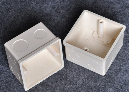 Compatible Wall Mount Bottom Box - Suitable for 86x86mm & 80x80mm Wallplate Faceplate