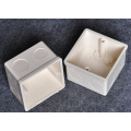 Compatible Wall Mount Bottom Box - Suitable for 86x86mm & 80x80mm Wallplate Faceplate