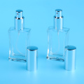 2Pcs Refillable Empty Perfume Atomizer Pump Spray Bottle Easy to Fill Scent Aftershave for Travel Outgoing Clear 50ml