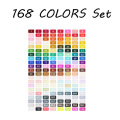 168 colors marker