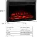 Embedded Electric Fireplace Freestanding Stove Overheating Safety Protection Portable Indoor Space Heater Easy to Assemble US