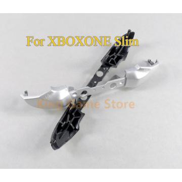 50pcs Chrome Silver LB RB Bumper Trigger Buttons Mod Kit for X Box One S Gamepad LB RB Bumper For Xbox One S Game Accessories