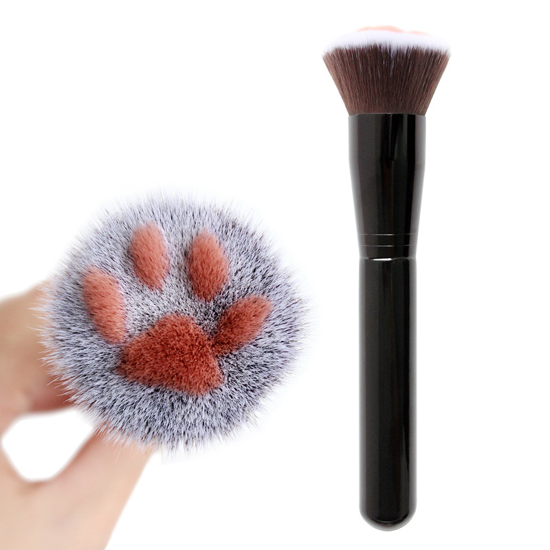 1Pcs Soft Cat Claw Paw Makeup Brush Cute Power Foundation Brush Concealer Blush Blending Brush Beauty Cosmetic Tools Maquiagem
