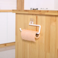 Kitchen Paper Roll Holder Towel Hanger Rack Bar Cabinet Rag Hanging Holder Toilet Organizer Bathroom Shelf Paper Holders