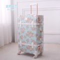 TRAVEL TALE Women 20"22" 24" 26" Travel Luggage Retro Spinner Suitcase Floral Koffers Trolleys For Trip