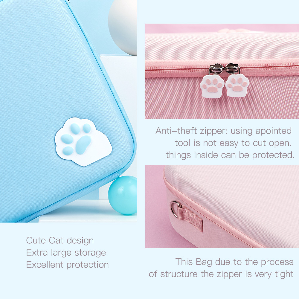 Mod-X for Nintendo Switch Bag NintendoSwitch NS NX Case Cat Claw Storage Bag Nintend Switch Shell Cover Box Console Accessories
